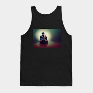 Meditating monkey Tank Top